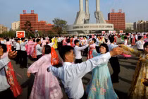 Du lịch bằng tàu hỏa trên đất nước Triều Tiên