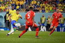 Brazil 1-0 Thụy Sỹ: Selecao có tấm vé sớm vào vòng loại trực tiếp