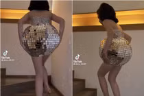 Đỗ Thị Hà đi như vịt, đứng 2 tiếng vì mặc váy lạ