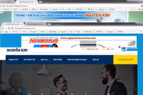 Hàng loạt website giả mạo siêu thị điện máy Nguyễn Kim lừa khách hàng