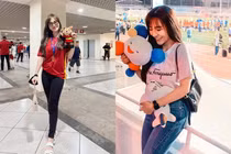 Bạn gái Hoàng Đức, nàng WAGs chăm theo chân người yêu nhất