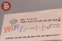 Lại xuất hiện pass wifi “xoắn não” thách đố người dùng