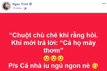 Bị Lý Nhã Kỳ "đá xéo", Ngọc Trinh công khai “đốp chát” trên MXH