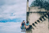 “Nấc thang lên thiên đường”, điểm sống ảo cứ ngồi là có ảnh đẹp