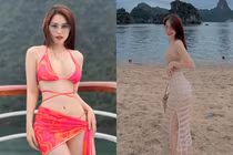 Diện bikini, nữ MC đẹp nhất nhì VTV khiến netizen khen hết lời