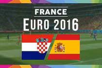 Euro 2016 Croatia - Tây Ban Nha: Nắm tay nhau vào vòng loại