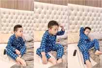Con trai Ly Kute, 5 tuổi ra dáng hot boy cực phẩm