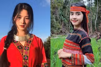 Đọ sắc vóc hai "hot girl dân tộc" khiến TikTok phải chao đảo