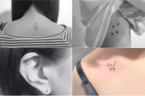 Mẫu xăm mini tattoo cực đỉnh dành cho các bạn gái