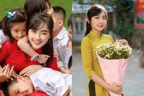Cô giáo tiểu học đẹp tựa thiên thần làm dân mạng “đổ gục”