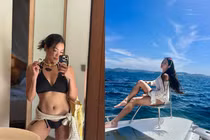 Hot girl đời đầu nổi tiếng với bộ ngực khủng khoe body "cực cháy"