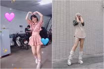 Bị team qua đường quay lén, Lê Bống bị soi vóc dáng thật