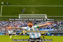 Ảnh chế bóng đá: Messi là khởi nguyên cũng là kết thúc của Argentina