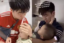 Mê con như Duy Mạnh ra đường thì "gắt", về nhà dịu dàng