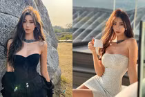 Hot girl phòng gym lộ body chữ S ai ngắm cũng mê