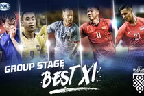 ĐT Việt Nam chiếm bao nhiều cầu thủ ở ĐHTB tại vòng bảng AFF Cup 2018?