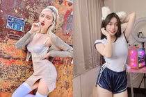 Bộ đôi hot girl Trung Quốc nổi tiếng vì tạo dáng quá táo bạo