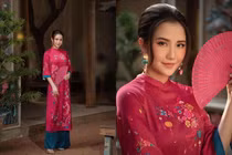Khoe ảnh Tết, vợ Phan Thành lộ thần thái chuẩn dâu nhà hào môn