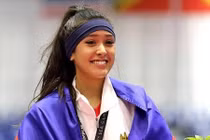 Hot girl Taekwondo đẹp nao lòng khiến khán giả SEA Games phát sốt