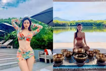 Diện bikini "bé xíu", ngọc nữ Midu vẫn được fans khen nức nở