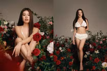 Mừng tuổi mới, nữ rapper Gen Z khoe body triệt để