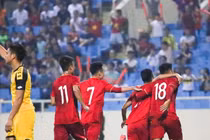 Toàn cảnh mưa bàn thắng U23 Việt Nam vào lưới Brunei