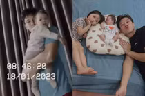 Rời đội tuyển Việt Nam, Quế Ngọc Hải đầu bù tóc rối chăm con