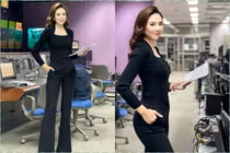 "MC đẹp nhất VTV" lại khiến netizen say đắm bởi vòng eo cực chất