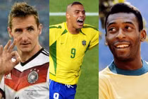 "Thợ săn bàn thắng" đỉnh nhất lịch sử World Cup, gọi tên ai?