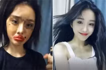 Vẻ đẹp của hot girl Trung Quốc gây sốt với clip "lột xác"