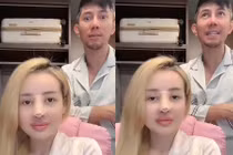 Ngân 98 bất ngờ tỏ thái độ với bạn trai ngay trên sóng livestream