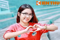 Nữ CĐV miền Nam xinh đẹp “tỏ tình” với đội bóng đất Bắc