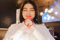 Bỏ mặc tin bầu bí, Phạm Hương lại lộ nhẫn lạ trên ngón tay áp út