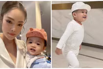 Ngắm con trai thứ hai đáng yêu của Dương Cẩm Lynh