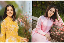 “Mỹ nhân ảnh lịch” Chung Vũ Thanh Uyên rạng rỡ ở tuổi 46