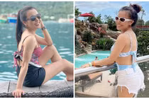 Lý Thanh Thảo ngày càng gợi cảm, bảo sao chồng Tây mê mẩn