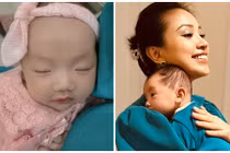 Con gái đáng yêu khiến fan mê tít của Vân Hugo