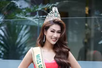 Hoa hậu Thiên Ân bị đào hàng loạt clip quá khứ 