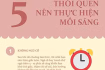 5 thói quen cực tốt vào buổi sáng nhất định bạn phải biết