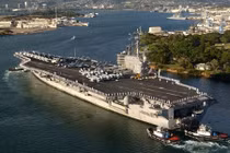Máy bay Nga áp sát tàu sân bay Mỹ USS Ronald Reagan 