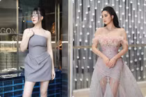 Thụy Vân “đốt mắt” với váy ngắn khoe thân hình gợi cảm tuổi U40
