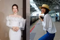 Hot face sao Việt: Mỹ Tâm gợi cảm với váy trễ vai 