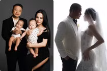 Gia đình Phương Oanh lên đồ chụp ảnh, Khánh Vân tung ảnh cưới