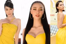Kiều Loan “bức tử” vòng 1, đọ sắc cùng dàn hoa hậu, á hậu