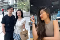 Hot face sao Việt: Midu và ông xã chụp ảnh ở Quảng Châu