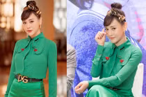 Diện cây xanh ra mắt phim mới, Phương Oanh bị trêu “con sâu rau“