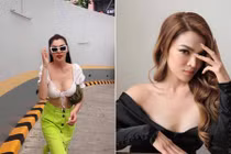 Phùng Trương Trân Đài khoe eo thon, ngực nở nhưng lại lộ điểm yếu