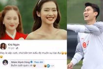 Khả Ngân bị Nhâm Mạnh Dũng “đốn tim”, đàn em phản ứng “lạ“