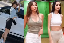 Body gợi cảm của cô giáo dạy catwalk cho Hoa hậu Bảo Ngọc