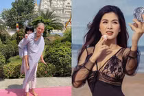 Nhan sắc Hoa hậu 6 con Oanh Yến khi cạo đầu trọc lốc